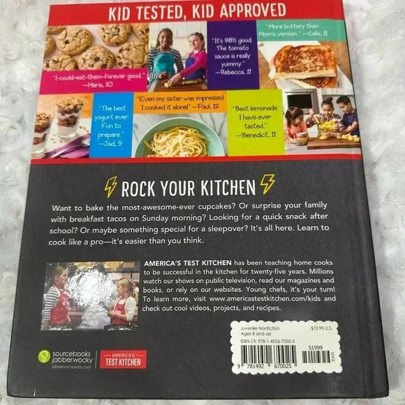 The Complete CookBook for Young Chefs Hardcover 100 Recipes - Picture 2 of 6